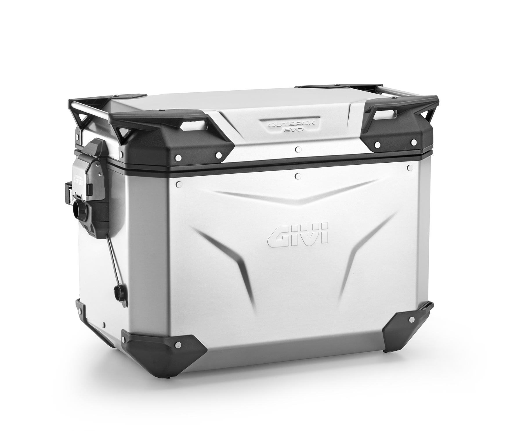 Alu-Seitenkoffer Trekker Outback EVO 48 Monokey Rechts, 48 Liter / SMART SECURITY LOCK