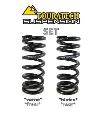Progressive replacement springs front/rear BMW R1250GS Adventure original shock absorbers without BMW Dynamic ES