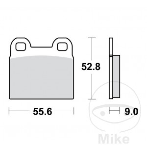 Front Brake Pad Standard TRW for BMW R45N R45S R65 R65LS