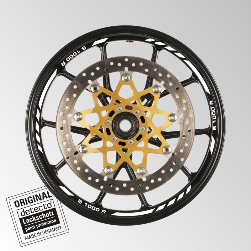 Strisce decorative per cerchi in vari colori per BMW S1000R