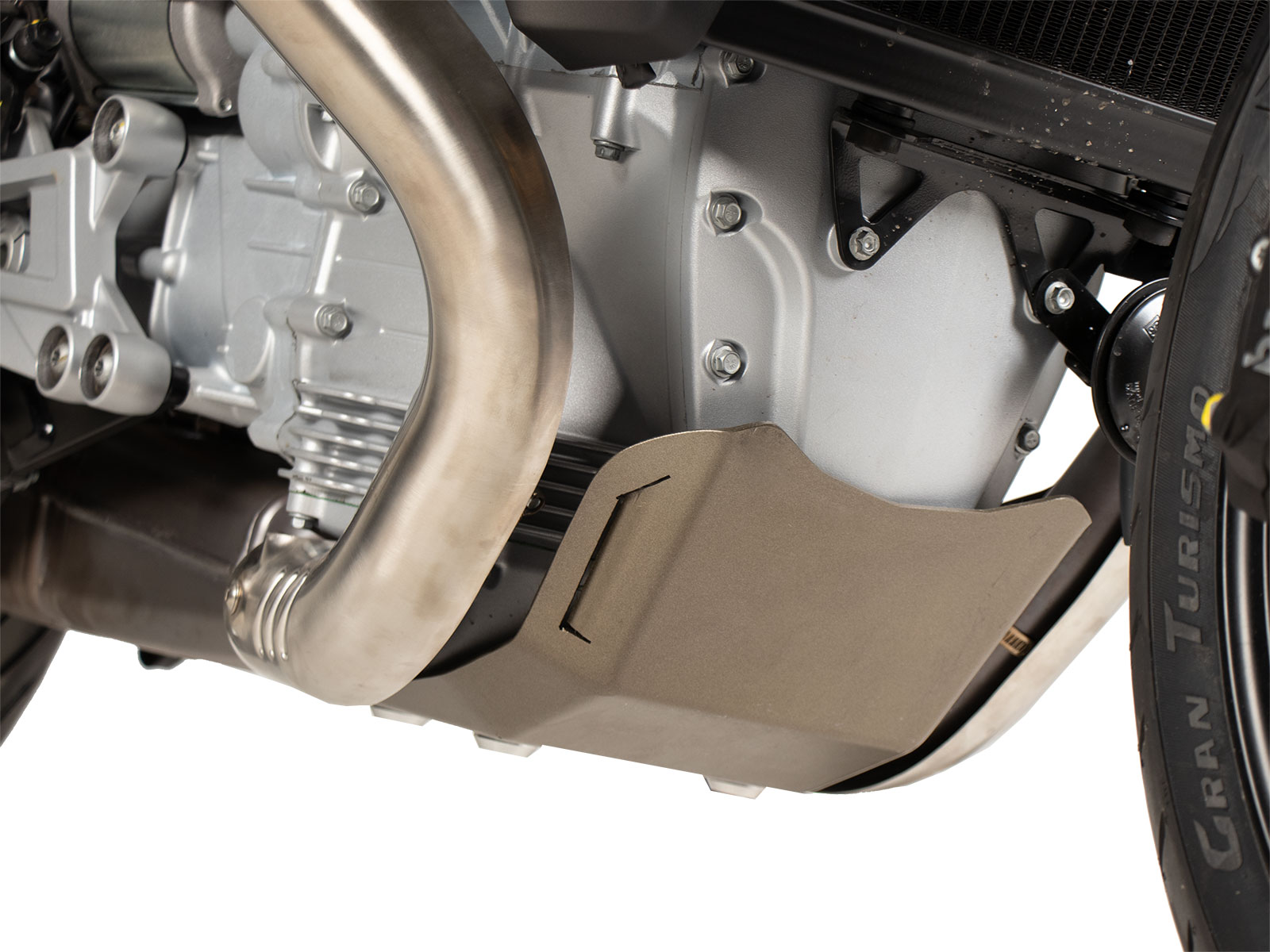 Bugspoiler Eloxal Titan für Moto Guzzi V100 Mandello / S (2022-)