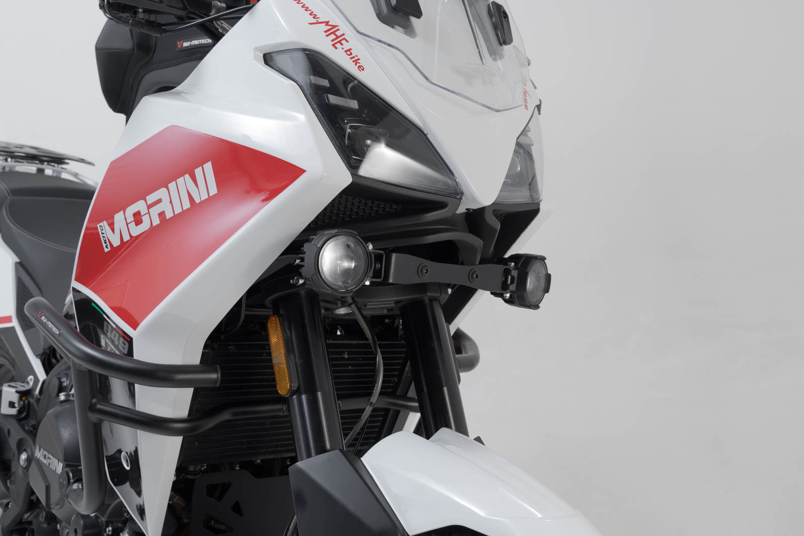 Support de phare SW-Motech noir pour Moto Morini X-Cape 650 (21-)