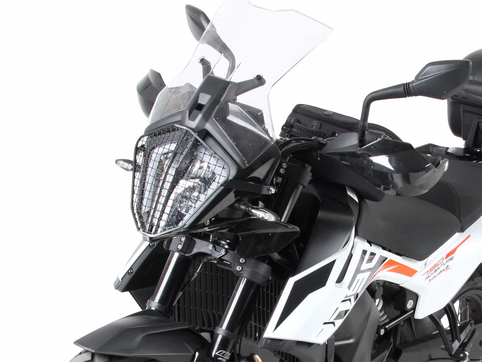 Lampenschutzgitter schwarz für KTM 790 Adventure/R (2019-2021)