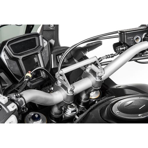 Adattatore di montaggio GPS Touratech per morsetto del manubrio per Honda CRF1100L Africa Twin + Adventure Sports