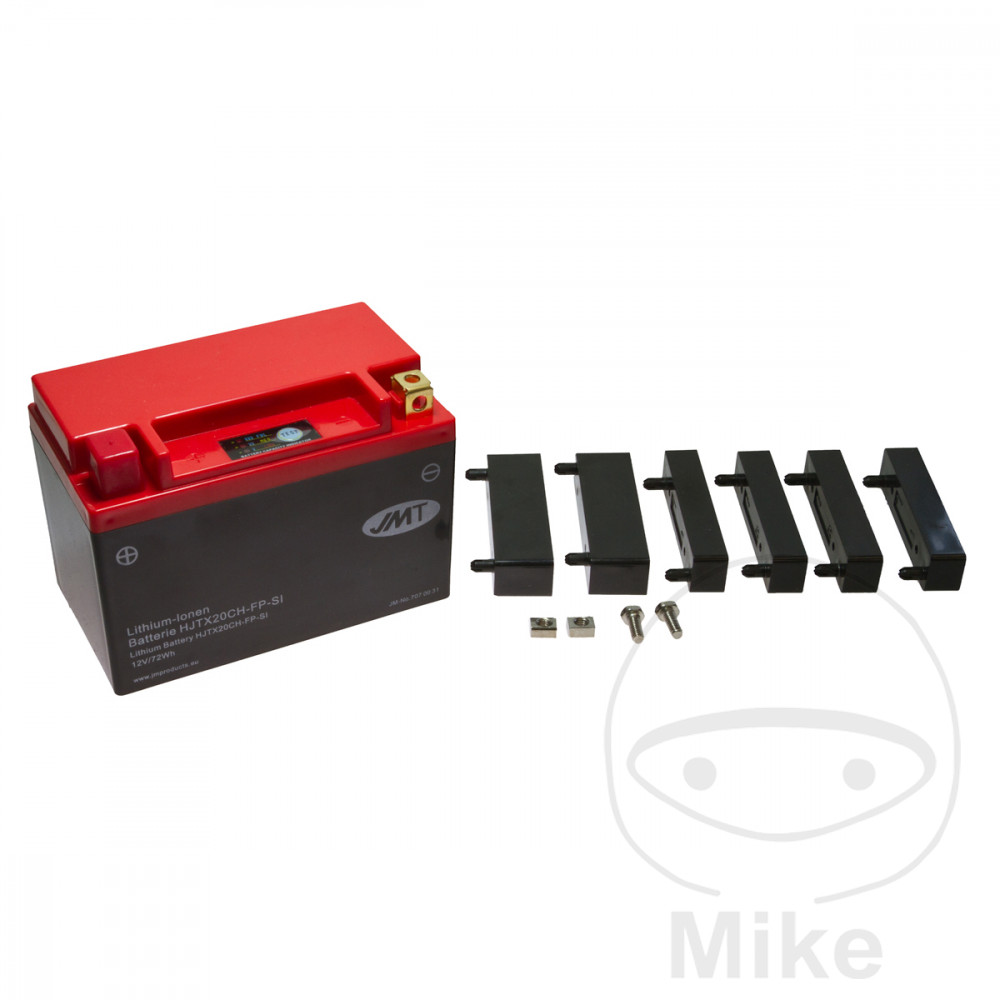 1000_7070031 Batterie de moto HJTX20CH-FP JMT Lithium-Ion avec indicateur