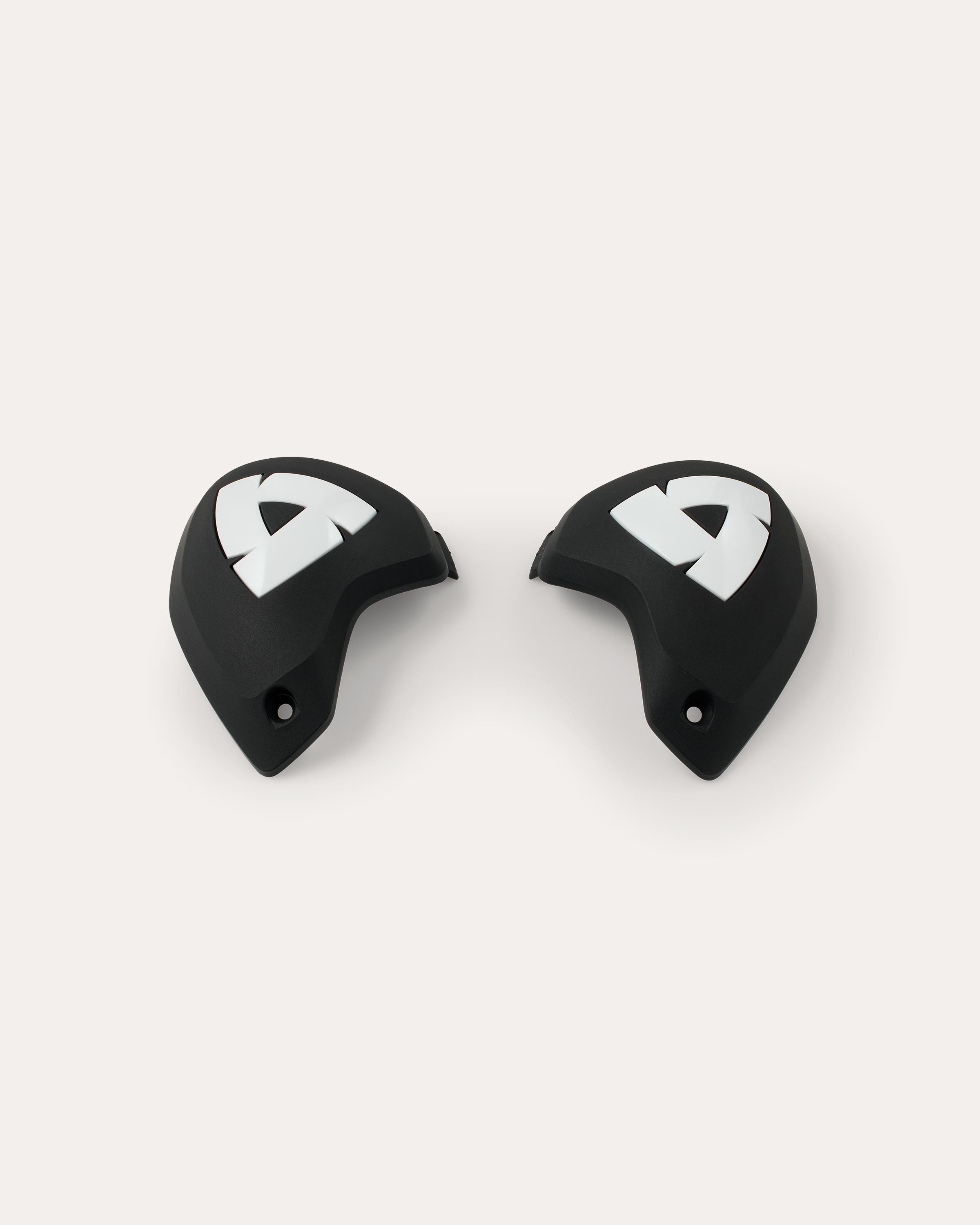 Ellbogenprotektoren Satz Elbow Slider Set 2 High Schwarz-Weiß UNI Standard