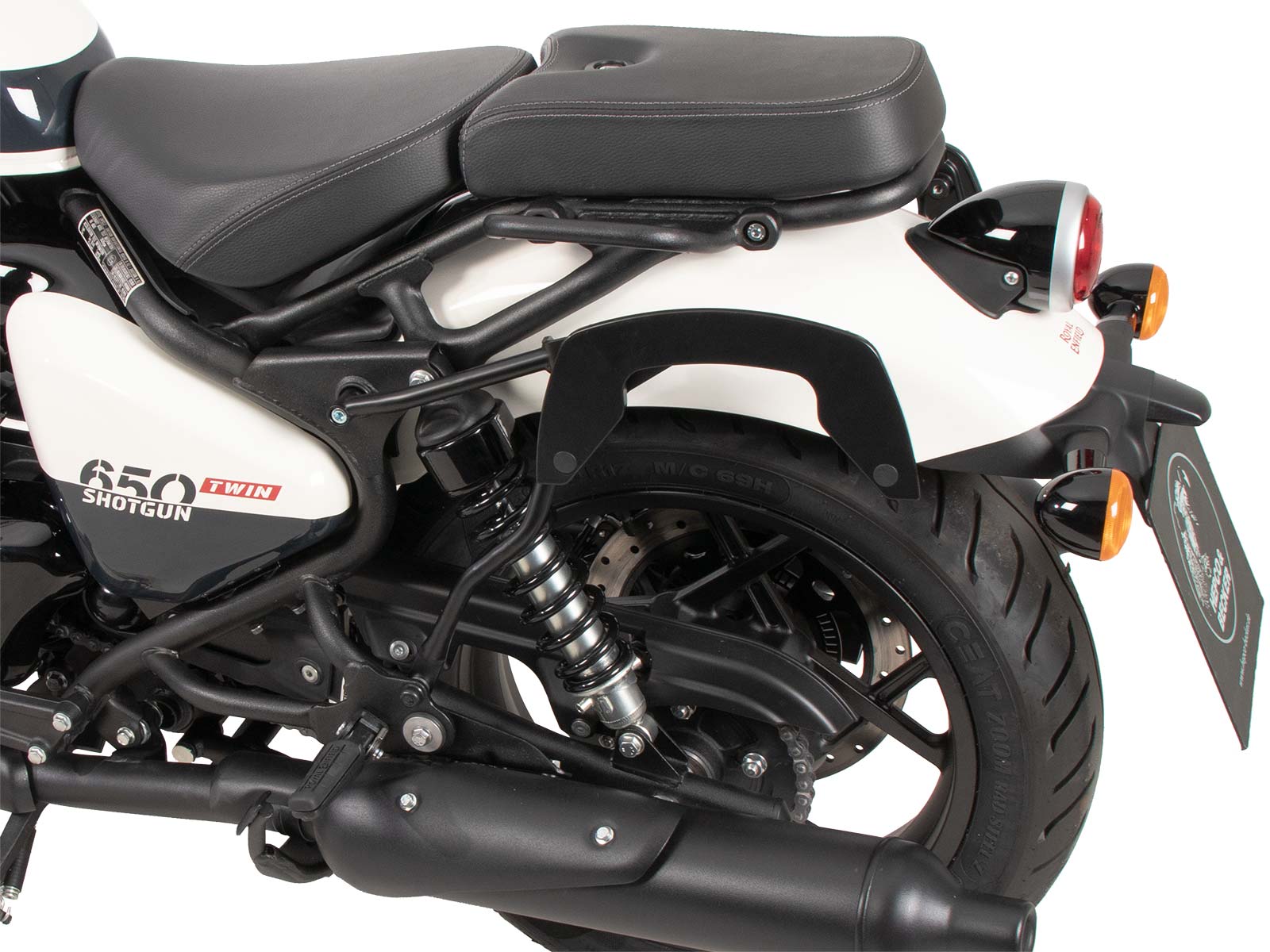 C-Bow Seitenträger schwarz für Royal Enfield Shotgun 650 (2024-)