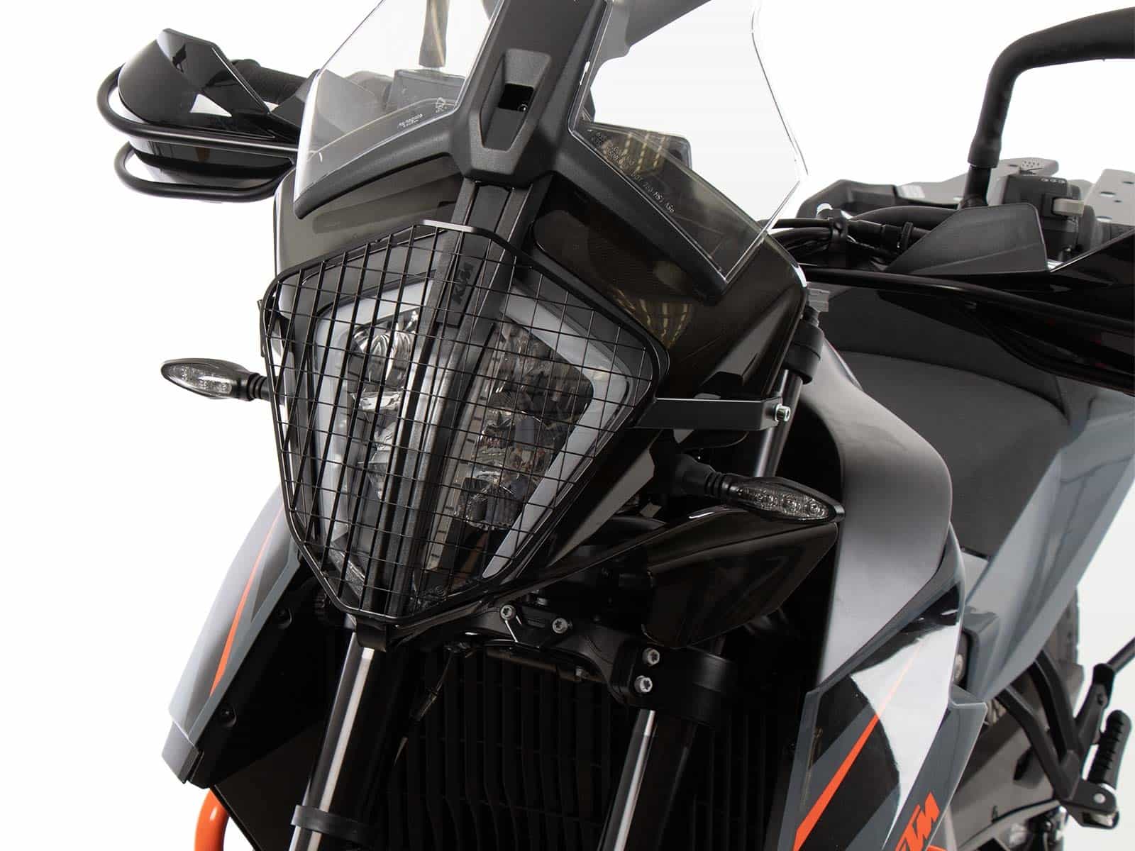 Lampenschutzgitter schwarz für KTM 890 Adventure / R / Rally (2021-2022)
