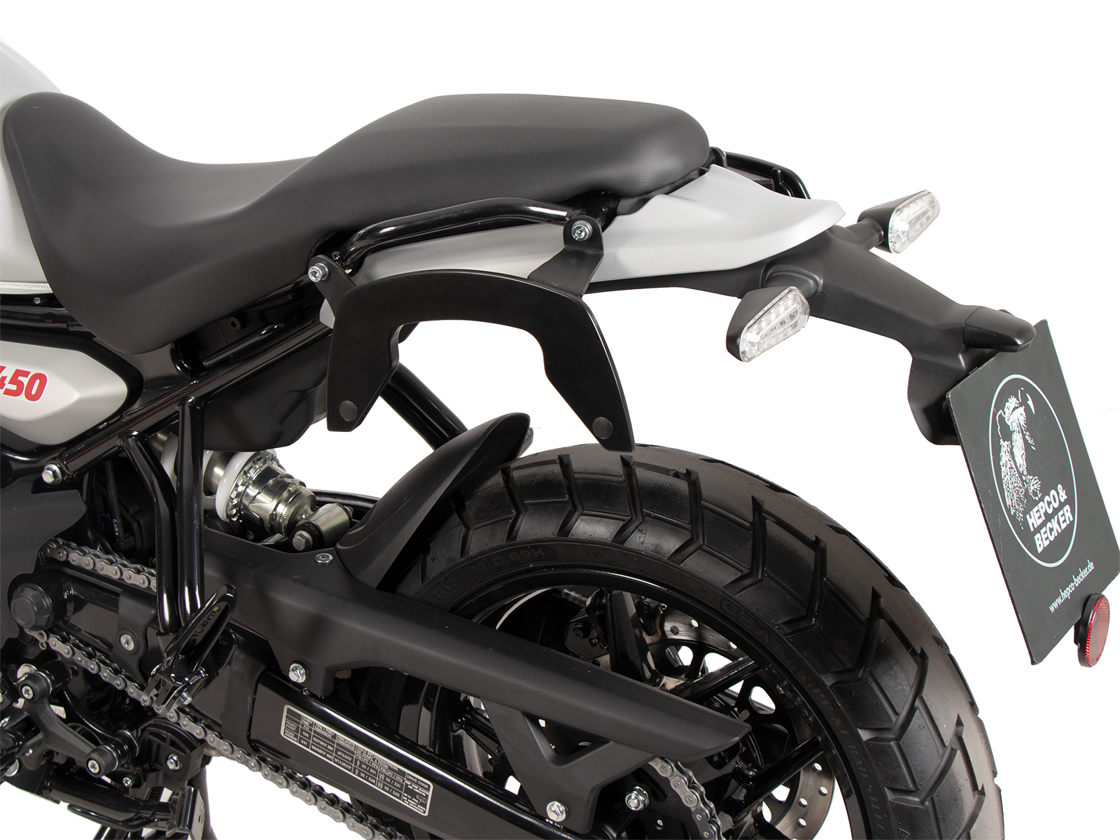 C-Bow Seitenträger schwarz für Royal Enfield Guerrilla 450 (2024-)