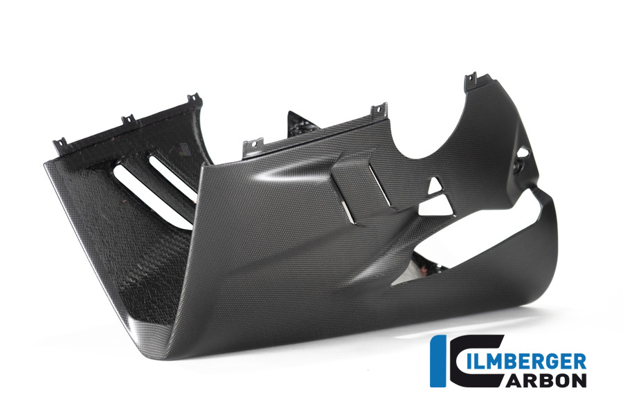 Bellypan Panigale V4 22 matt for higher exhaust with sidestand