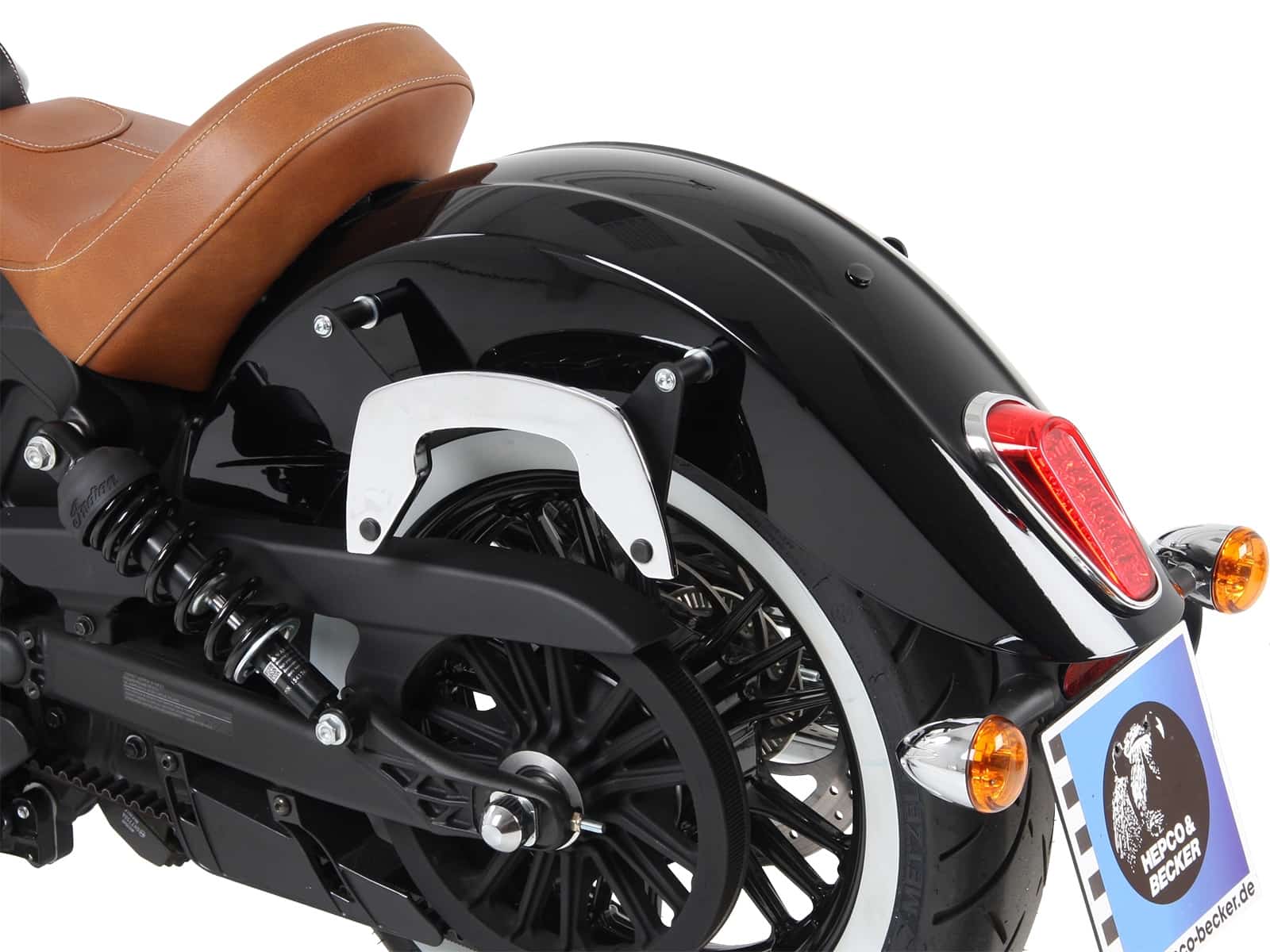 C-Bow Seitenträger chrom für Indian Scout/Sixty (2015-2024)