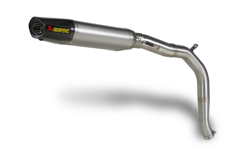 Akrapovic Slip-On Line (Titanium) Exhaust for Triumph Daytona 675 from 2006