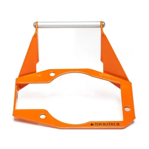 Adaptateur de montage GPS Touratech sur instruments orange KTM 1190 Adventure R / 1190 Adventure Adaptateur de montage GPS Touratech sur instruments orange KTM 1190 Adventure R / 1190 Adventure