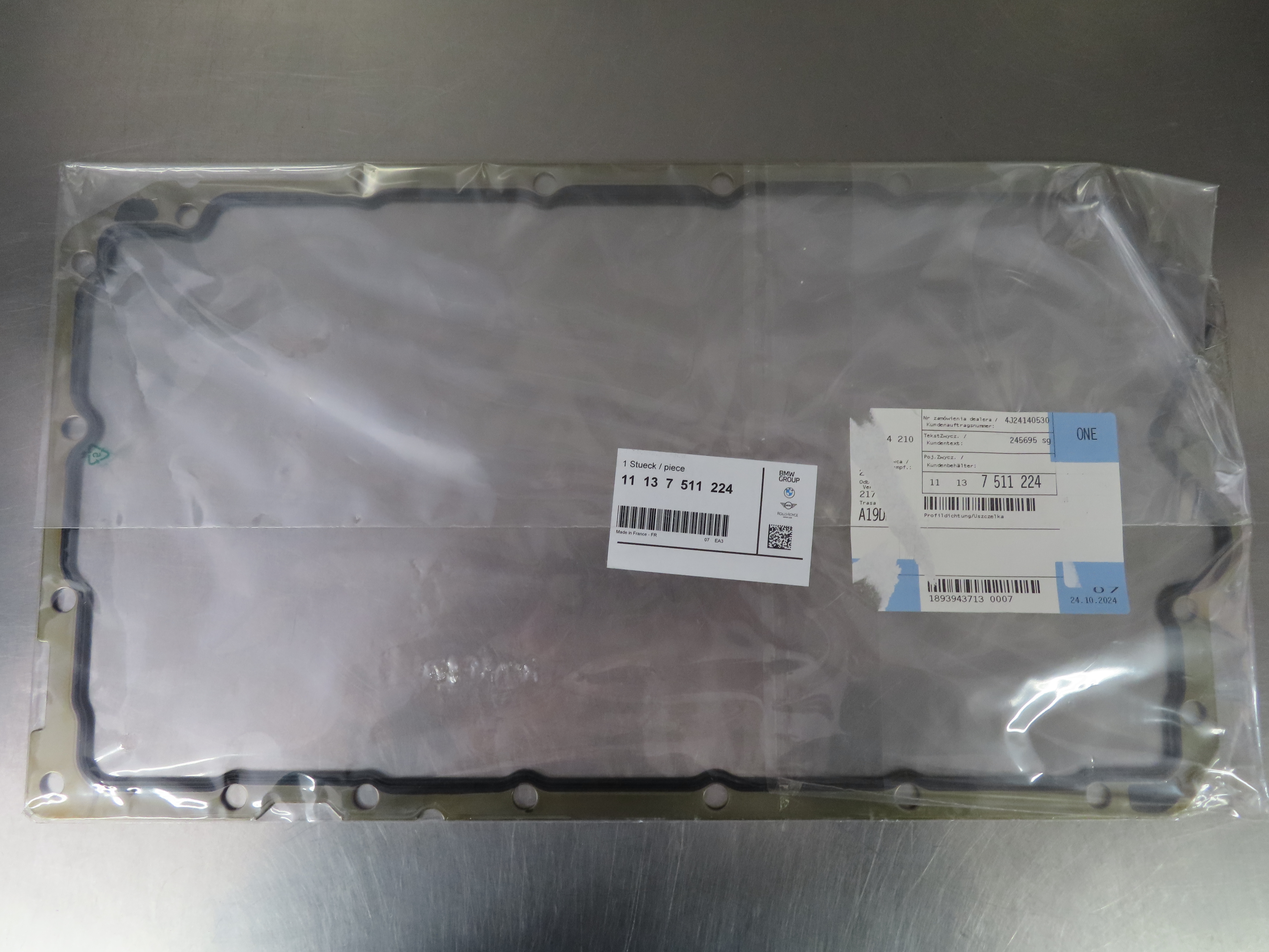 Original Ölwannendichtung Profildichtung für BMW 116i 118i 120i