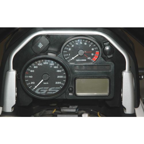 Pannello cockpit 2 *unità tachimetro* con rete di bordo e presa ZA BMW R1200GS (2008-2012)