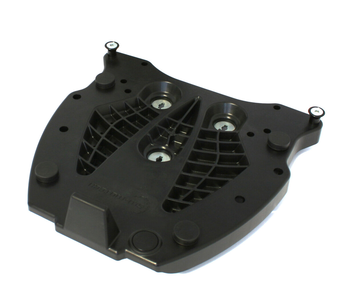 Adapterplatte für ALU-RACK Gepäckträger Für Givi/Kappa Monokey. Schwarz. Adapterplatte für ALU-RACK Gepäckträger Für Givi/Kappa Monokey. Schwarz.