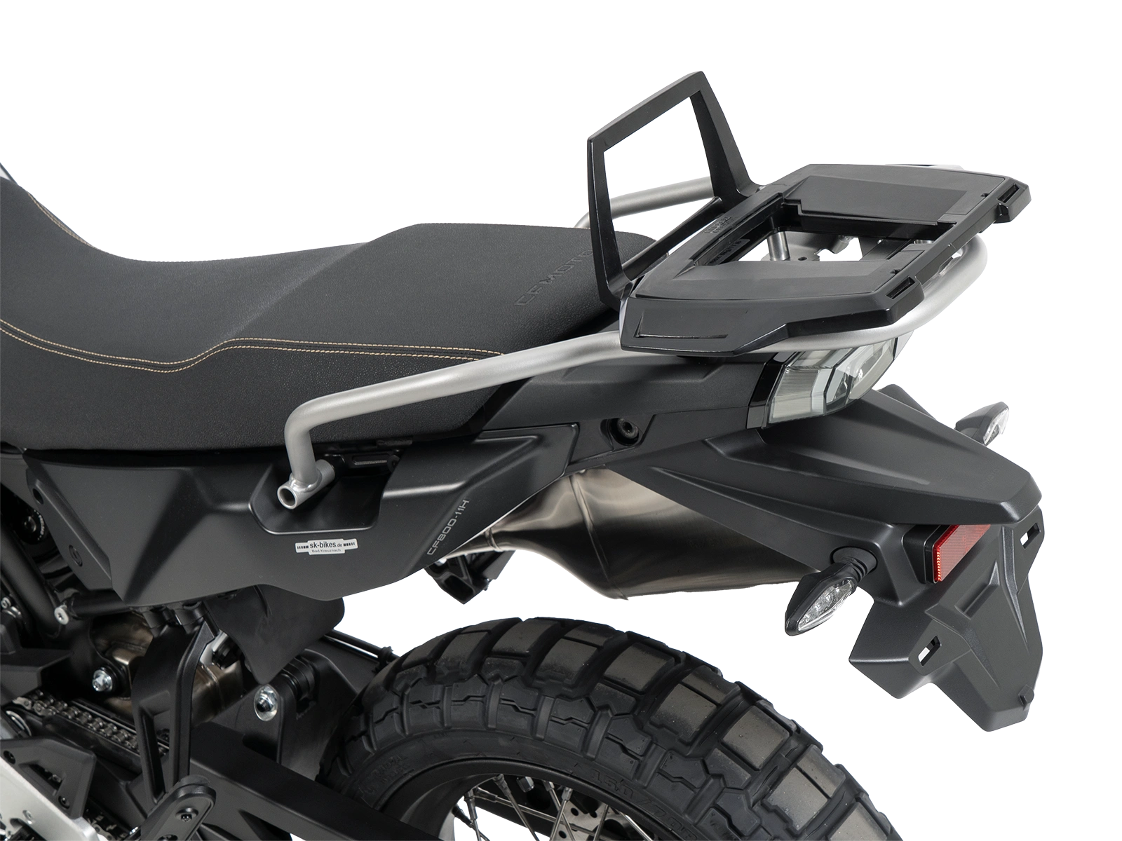 Alurack Topcaseträger für CF Moto 800 MT-X / Comfort (2025-), schwarz