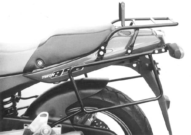 Komplettträgerset (Seitenkofferträger und Rohrgepäckbrücke Topcaseträger) chrom für Yamaha TDM 850 (1991-1995)