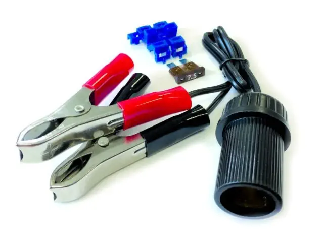 Adaptateur de pinces pour bornes de batterie vers prise ZA Adaptateur de pinces pour bornes de batterie vers prise ZA