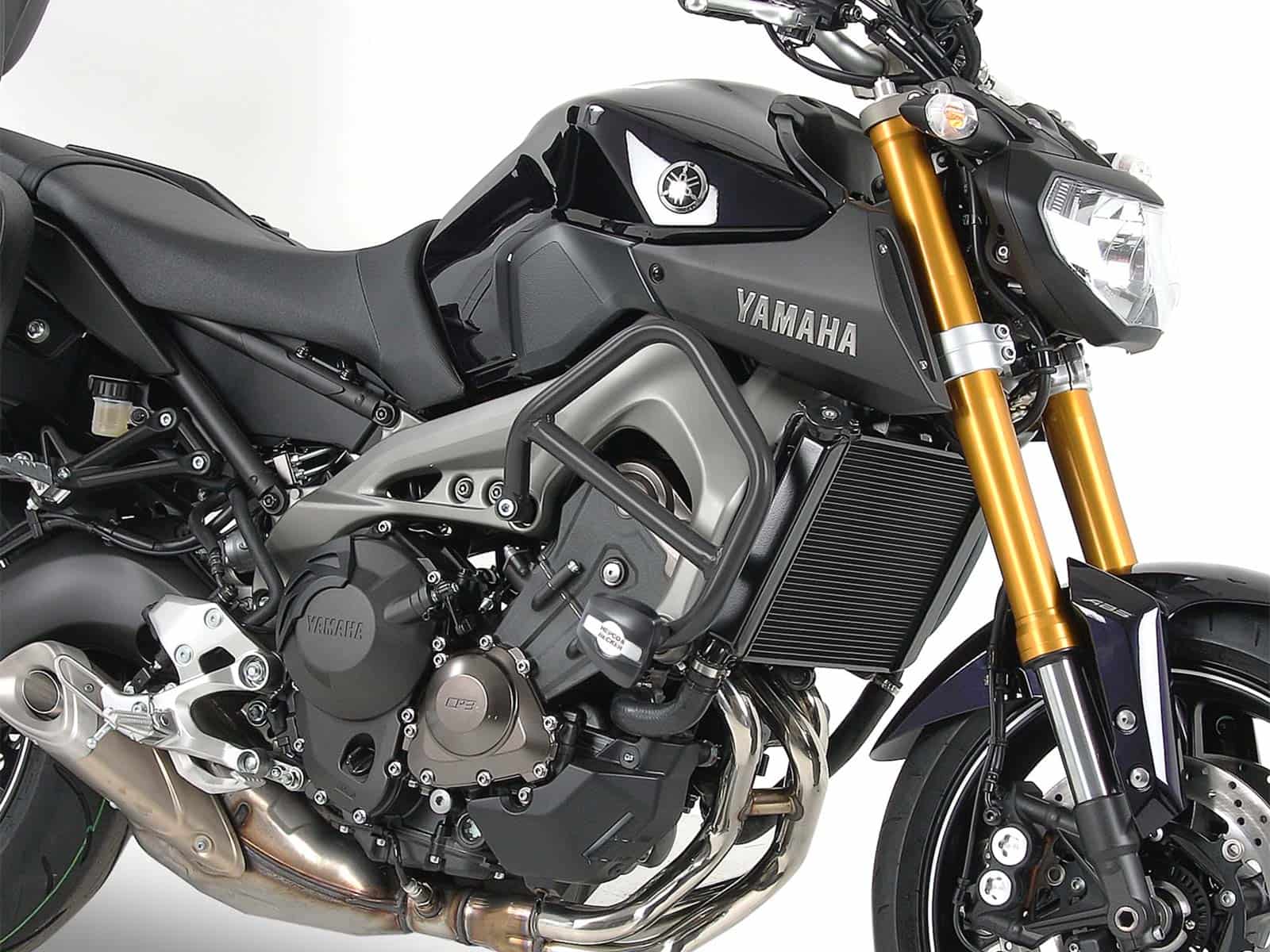 Motorschutzbügel inkl. Protectionpad anthrazit für Yamaha MT-09 (2013-2016)