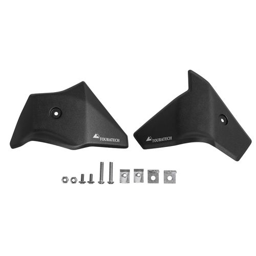 Set di copertura della valvola del gas Touratech nera per BMW R1250GS / R1200GS LC dal 2017 in poi