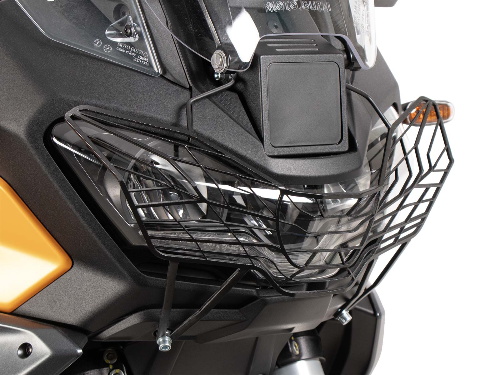 Lampenschutzgitter schwarz für Moto Guzzi Stelvio (2024-)