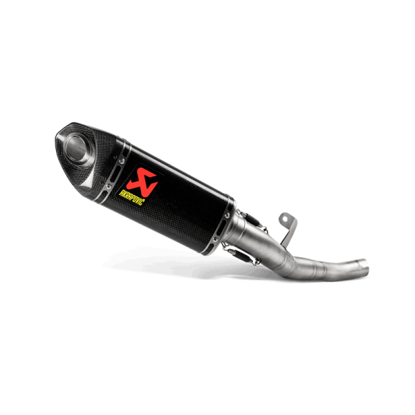 Scarico Akrapovic Slip-On Line (Carbonio) per Triumph Street Triple 765 S / R / RS dal 2020