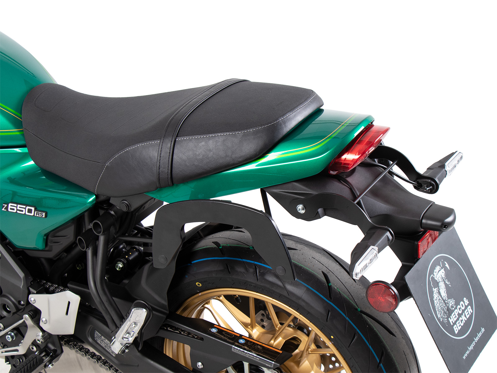 C-Bow Seitenträger schwarz für Kawasaki Z 650 RS (2022-)