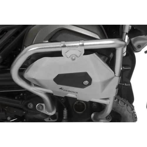 Protection de cylindre en acier inoxydable Touratech original BMW pour pare-carter BMW R1200GS LC 2013-2016