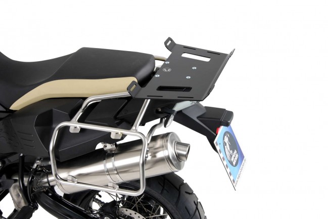 Verbreiterung_800667_0009_2 Hepco&Becker Ampliación de soporte de equipaje negra para BMW F800GS Adventure (2013-2018)
