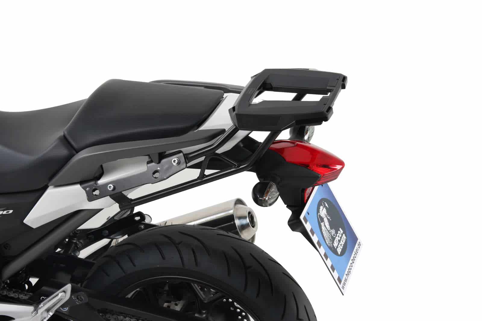 Alurack Topcaseträger schwarz für Honda NC 700 X (2012-2013)/750 X/DCT (2014-2020)