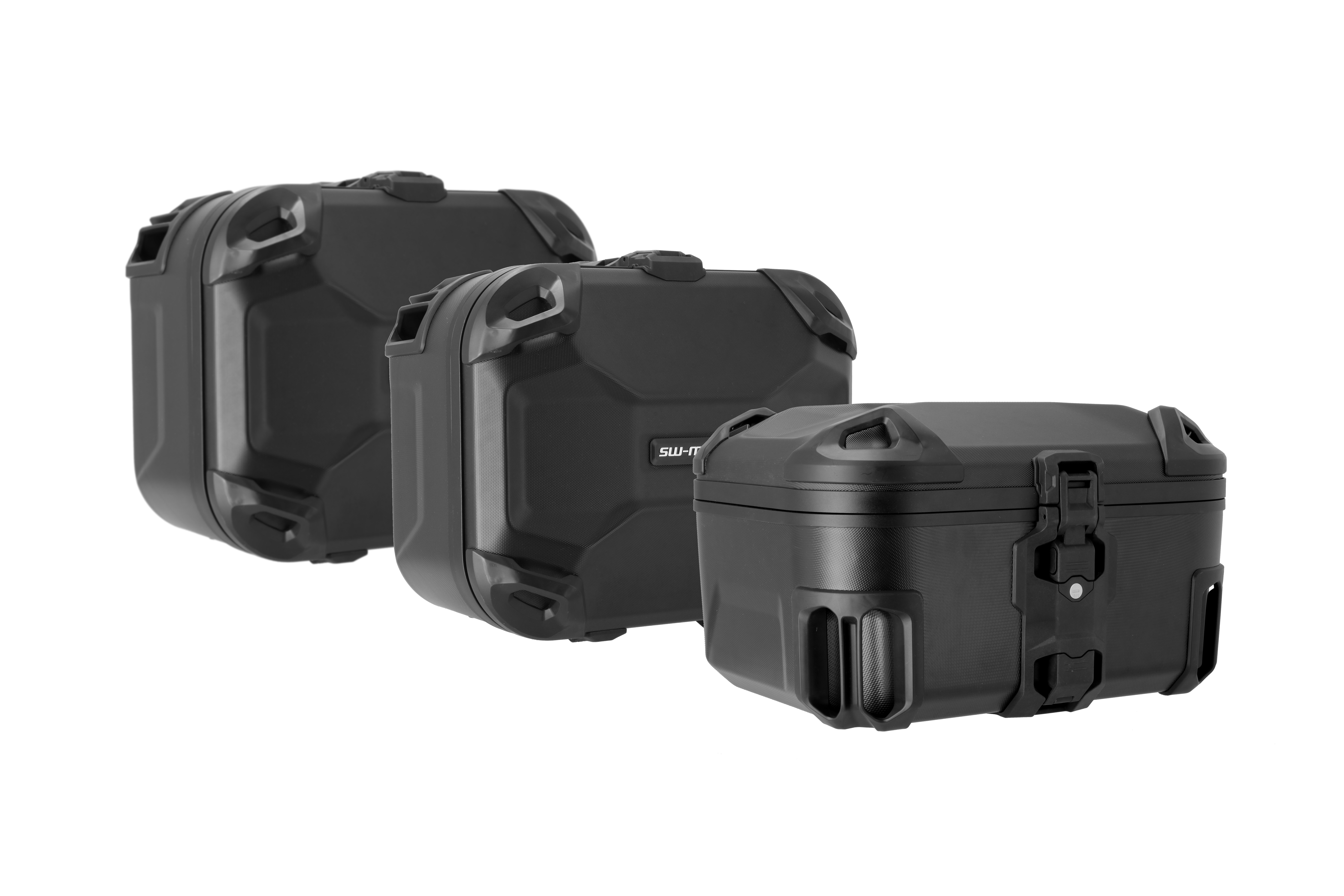 Adventure Set DUSC mit Topcase L Schwarz. Suzuki DL 650 V-Strom (16-).