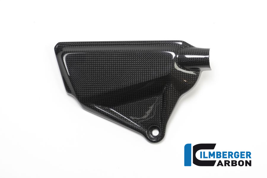 Cubierta de carbono bajo el marco izquierda brillante para Ducati XDiavel / XDiavel S / Diavel 1260