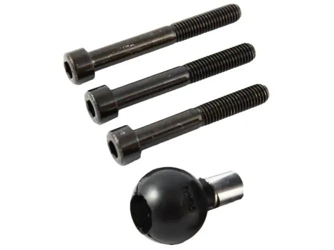 Boule de fixation pour *collier de guidon* incl. 3 x vis RAM Mount Boule de fixation pour *collier de guidon* incl. 3 x vis RAM Mount