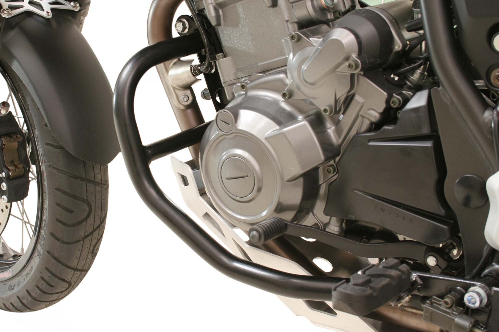 Barre di protezione SW-Motech nere per Yamaha XT660 R / X (04-16)