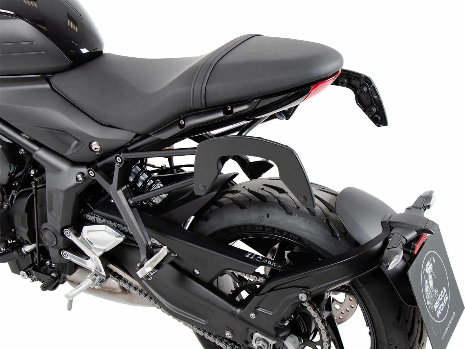 C-Bow Seitenträger schwarz für Triumph Trident 660 (2021-2024)