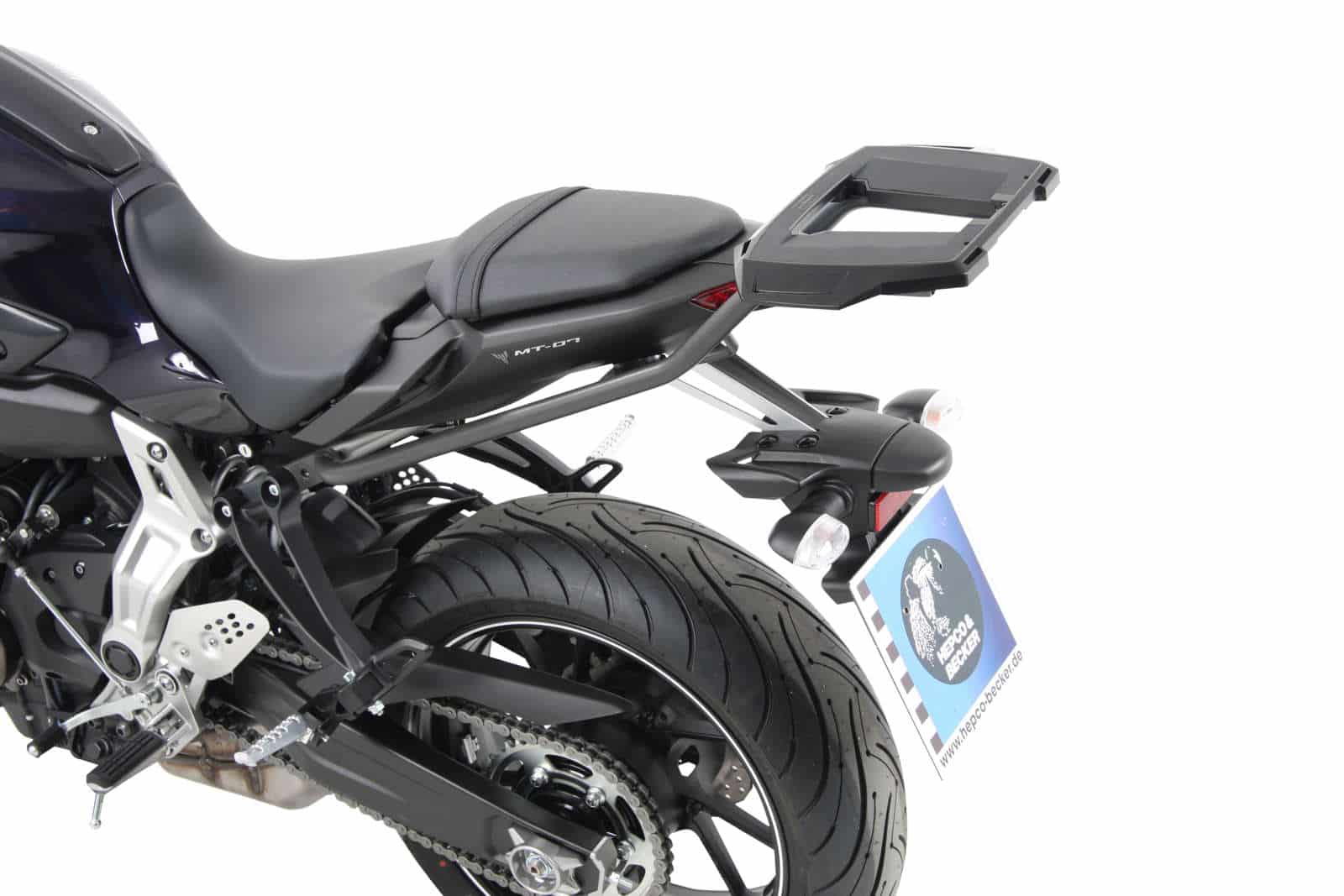 Alurack Topcaseträger anthrazit/schwarz für Yamaha MT-07 (2014-2017)