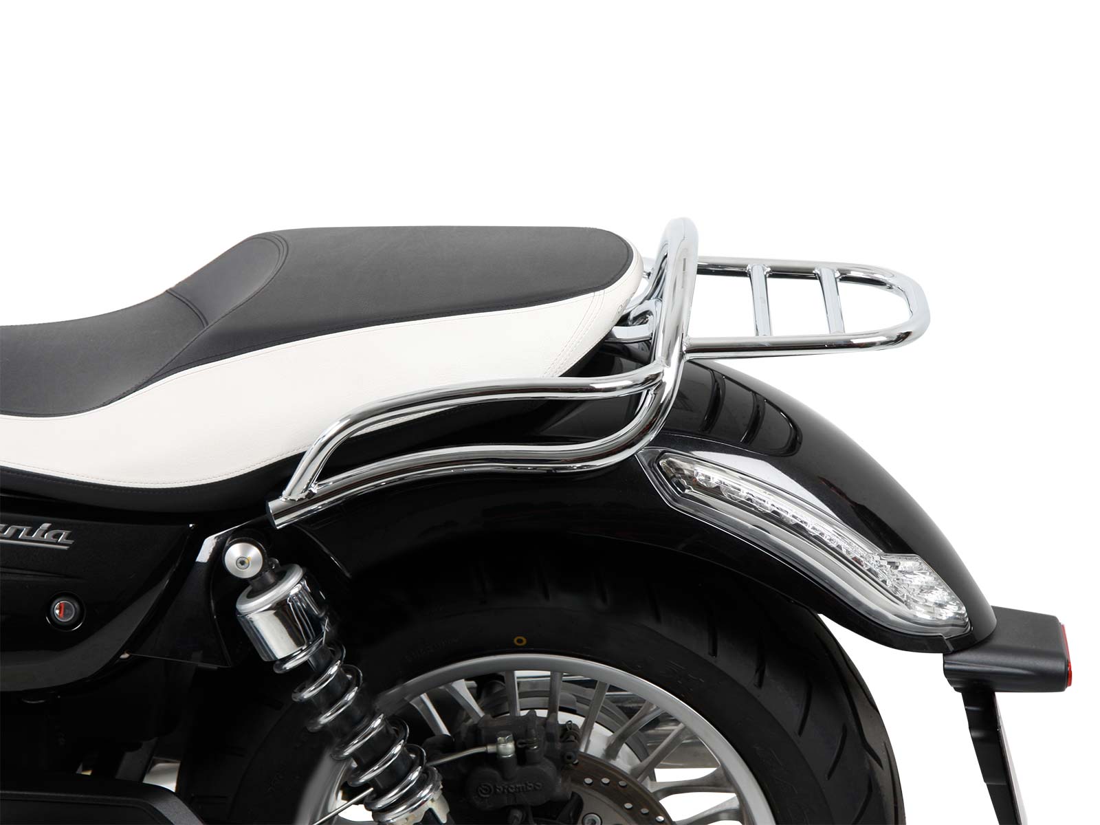 Rohrgepäckbrücke chrom für Moto Guzzi California 1400 Custom/Touring/Audace/Eldorado (2013-2020)
