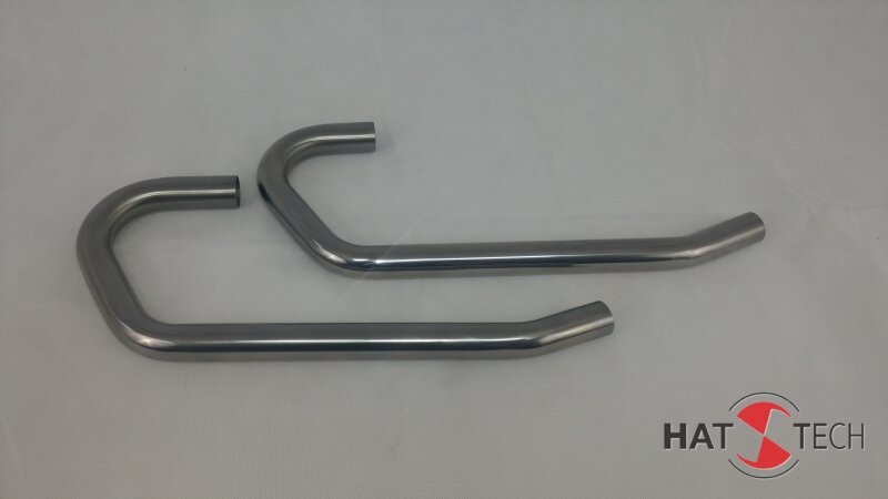 HATTECH EDELSTAHL Système de collecteur SANS tube de interférence BMW R 45 65 + LS `78 - `84 avec collecteur de 35mm