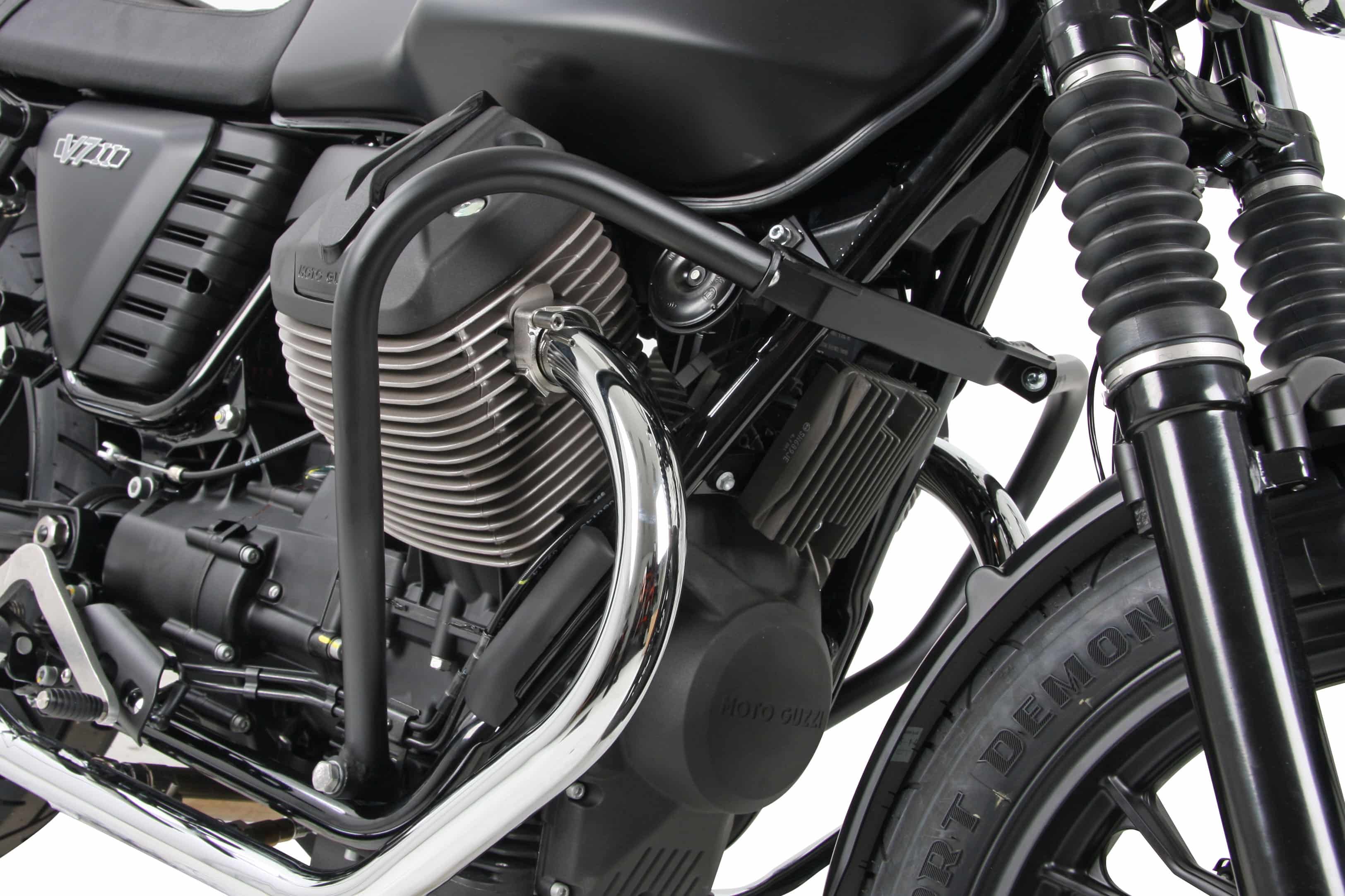 Motorschutzbügel schwarz für Moto Guzzi V 7 II (2015-2016)