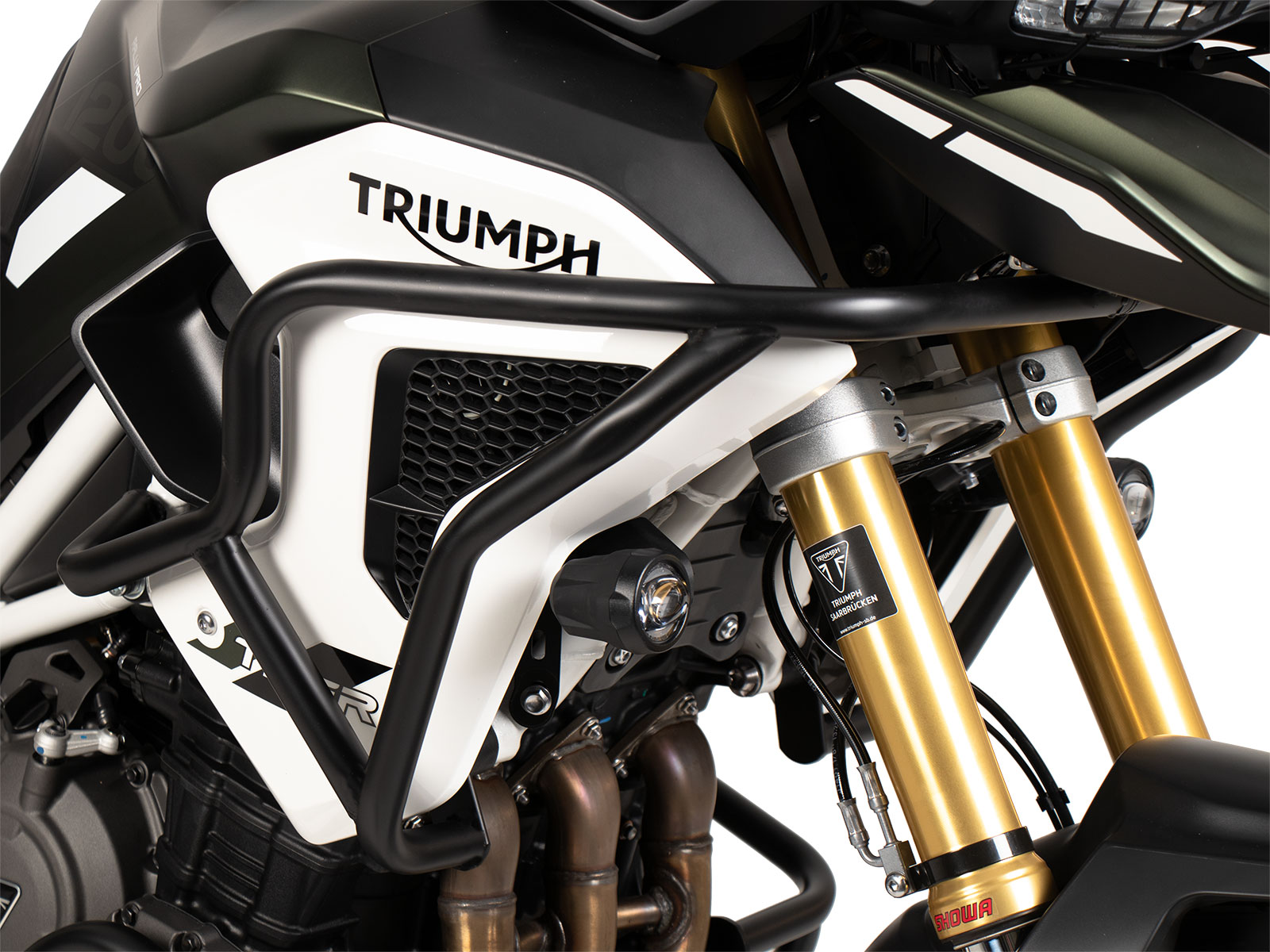 Tankschutzbügel schwarz für Triumph Tiger 1200 Rally Pro / GT Pro / GT (2022-)