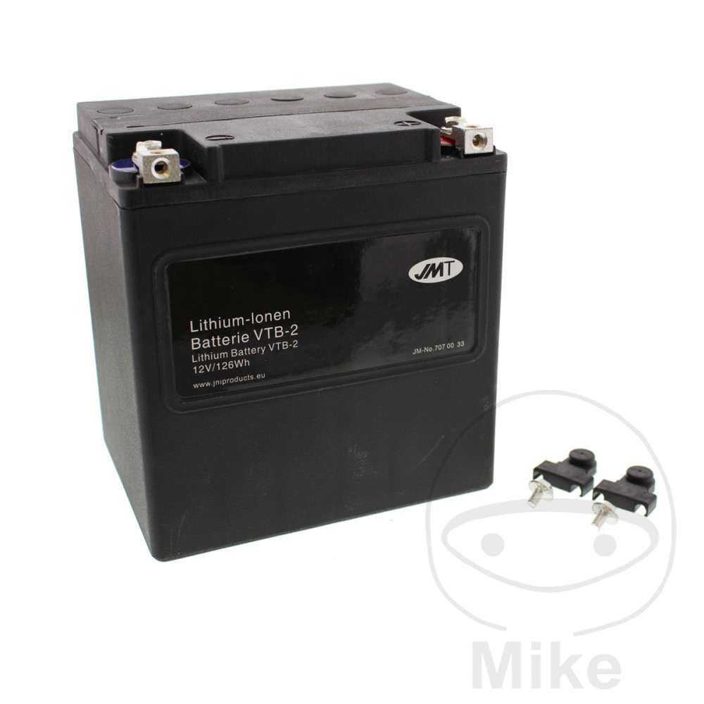 Batterie Motorrad VTB-2 V-Twin JMT Lithium-Ion