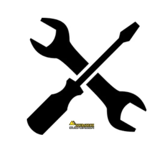 Outil de fourche Touratech pour le démontage des ressorts de fourche pour Honda CRF1100L Adventure Sports Type : HP-T01