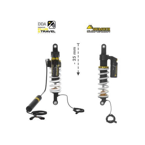 Touratech Suspension Plug & Travel Lowering Kit -25mm for BMW R1200GS Adventure (LC)