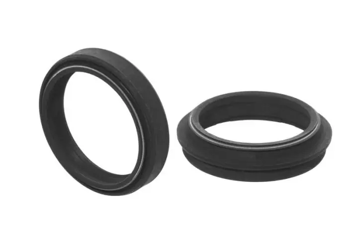 KIT de joint de fourche SKF + capuchon anti-poussière FS-45_M compatible avec BMW F800GS 2006-2013 HP2