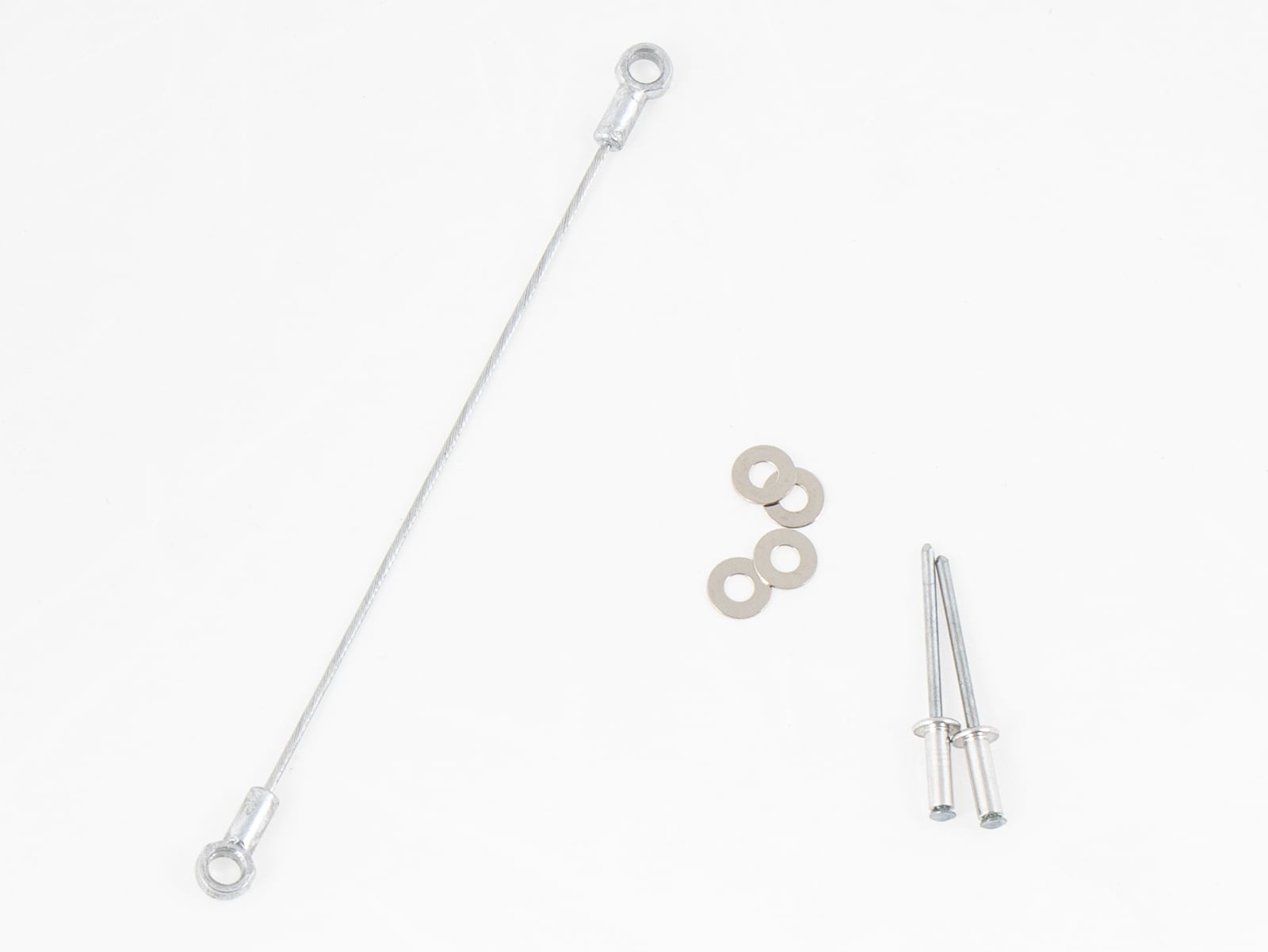 Deckelhalter Draht inkl. Nieten für Hepco&Becker Gobi Topcase und Seitenkoffer