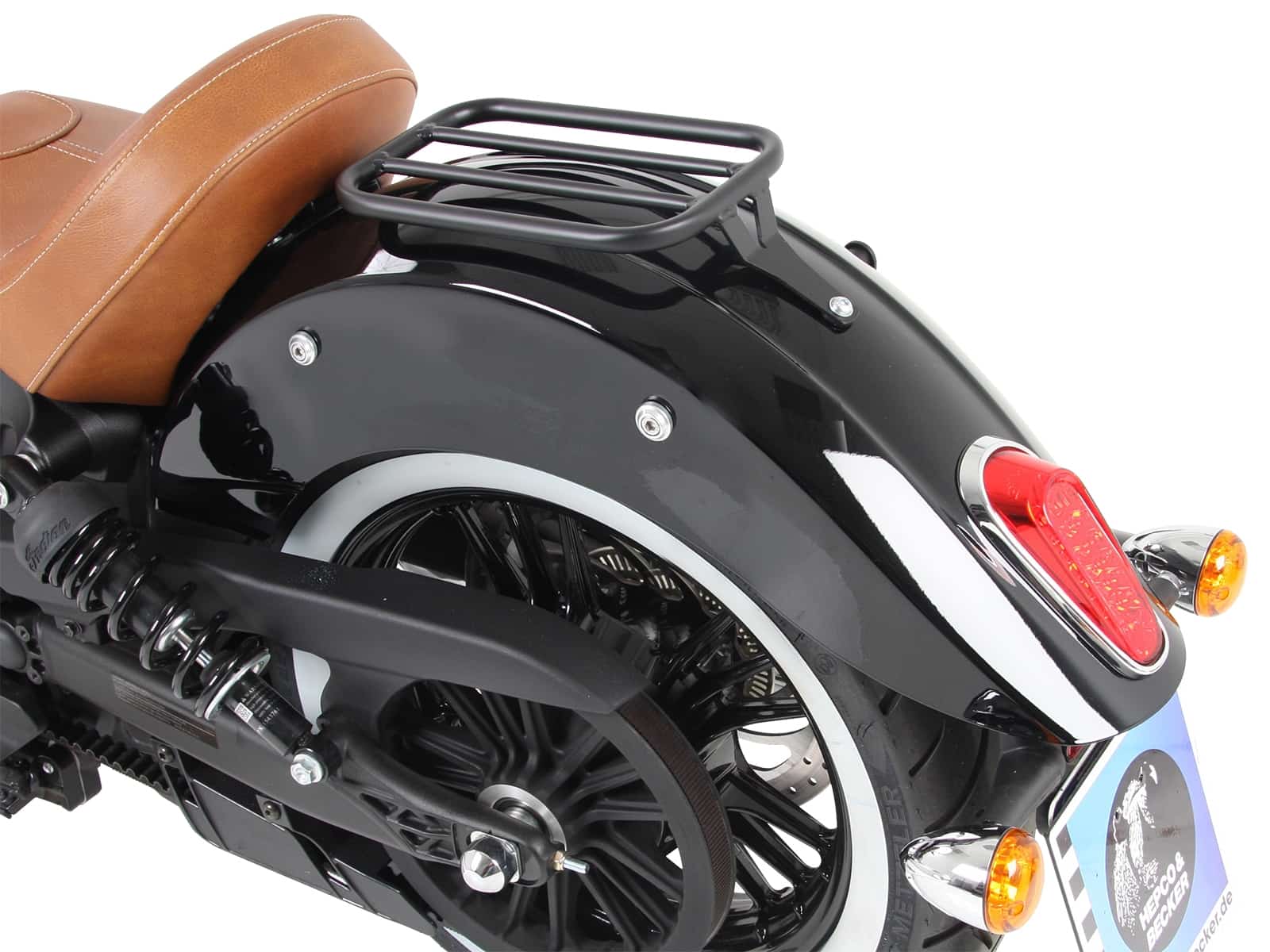 Solorack ohne Rückenlehne schwarz für Indian Scout/Sixty (2015-2024)
