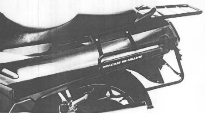 Rohrgepäckbrücke schwarz für Kawasaki ZZ-R 1100 (1990-1992)