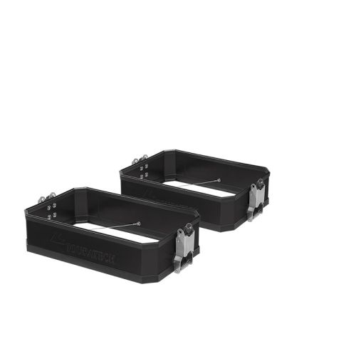 Extension de valise VOLUME BOOSTER pour valises en aluminium BMW d'origine noires (2 pièces)