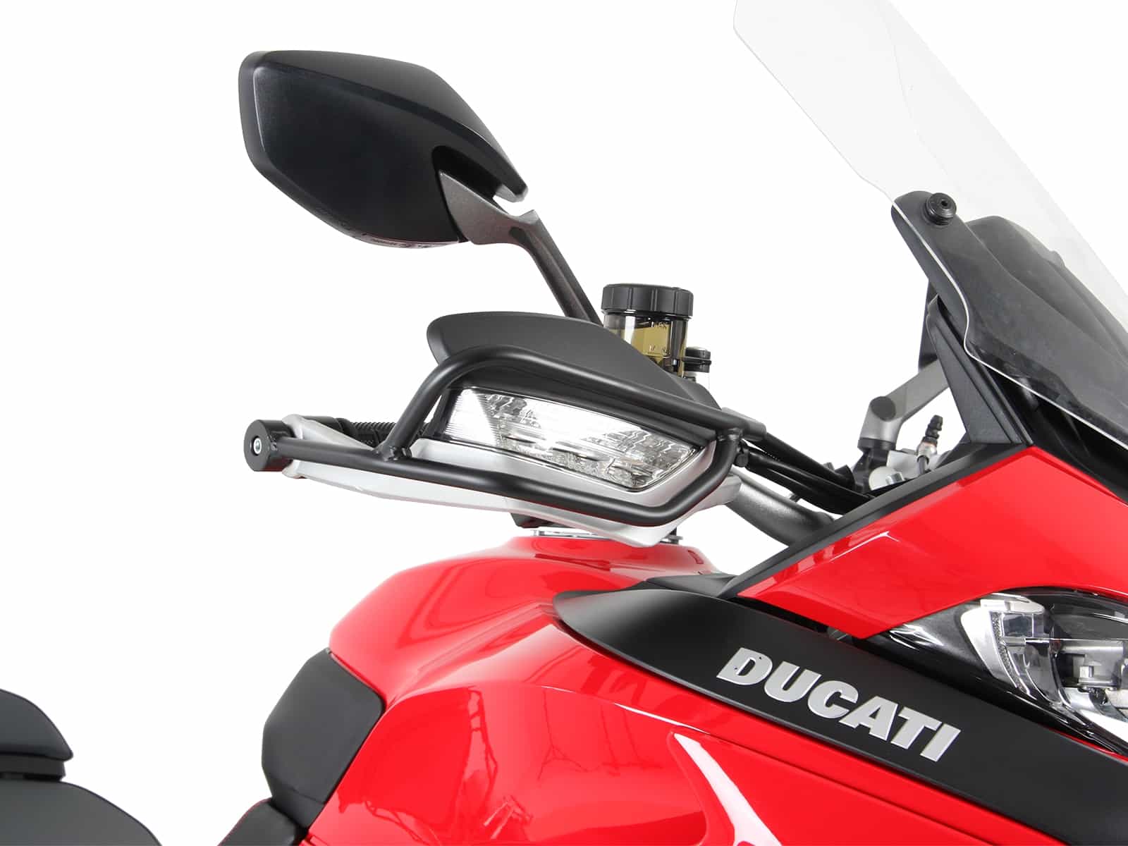 Griffschutz für Ducati Multistrada 1260/S (2018-2020) Set, schwarz (links + rechts)